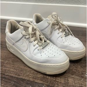 Nike Air Force 1 Sage Low Platform Sneakers